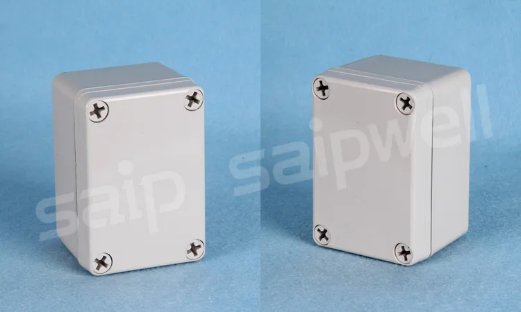 Saipwell Фирменная Новинка IP66 ABS Водонепроницаемый корпус для электроники 65*95*55 мм (серое покрытие) DS-AG-0609