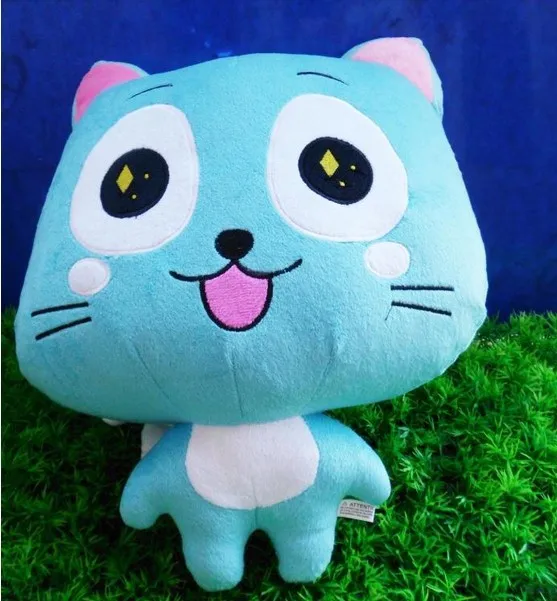Игрушек! Лидер продаж плюш-игрушка кукла Феи хвост счастливый синий кот котенок подарок любимым на день рождения 30 см 1 шт