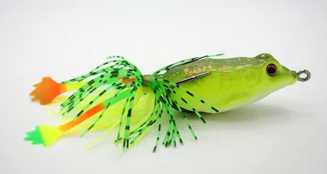 Рыбалка Лягушки приманки юбка хвост искусственные приманки Snakehead убийца 13 г/55 мм паз крови двойные рыболовные крючки