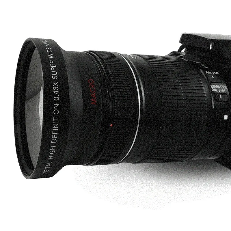 0.43X Wide angle lens 6