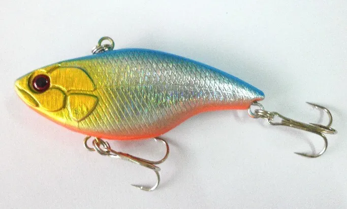 400 шт. 7,5 CM / 18 G 4 цвета пластик для рыбалки приманки VIB для рыбалки крюк лобстер-застёжка чужой приманки для рыбалки снасти рыбалка
