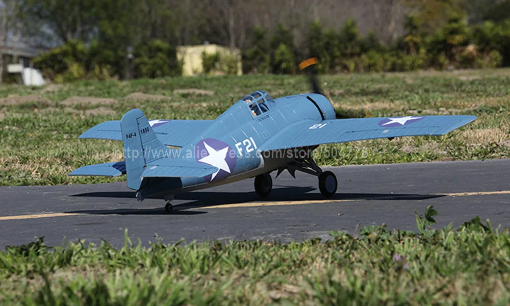 Версия PNP RC самолет F4F-1 мировая война два самолета со складными крыльями