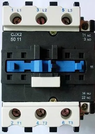 CJX2-5011 контактор переменного тока 1NO + 1NC 50A катушки Напряжение 380 В 220 В контактор переменного тока