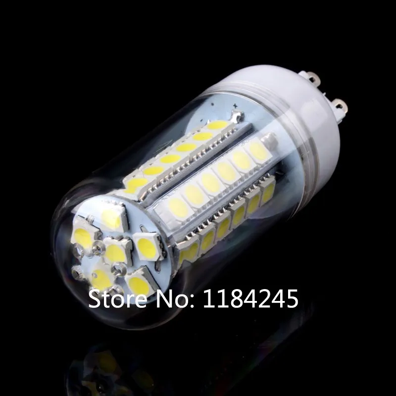 G9 48 LED 5050 SMD 9 Вт Обложка Кукуруза 220 В свет лампы теплый белый цвет; Бесплатная доставка 4 шт./лот