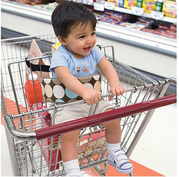 shopping cart with child seat