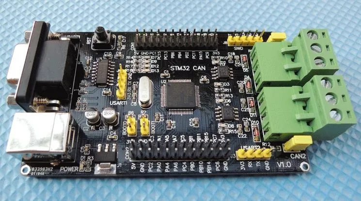 Dual CAN макетная плата STM32F105RC макетная плата STM32 макетная плата двухканальная USART