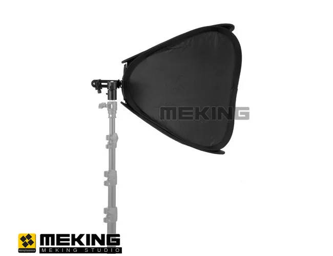 Софтбокс Meking E6060 60x60 см 2" для студийного освещения Speedlite с переходным кольцом l-образной формы два диффузора