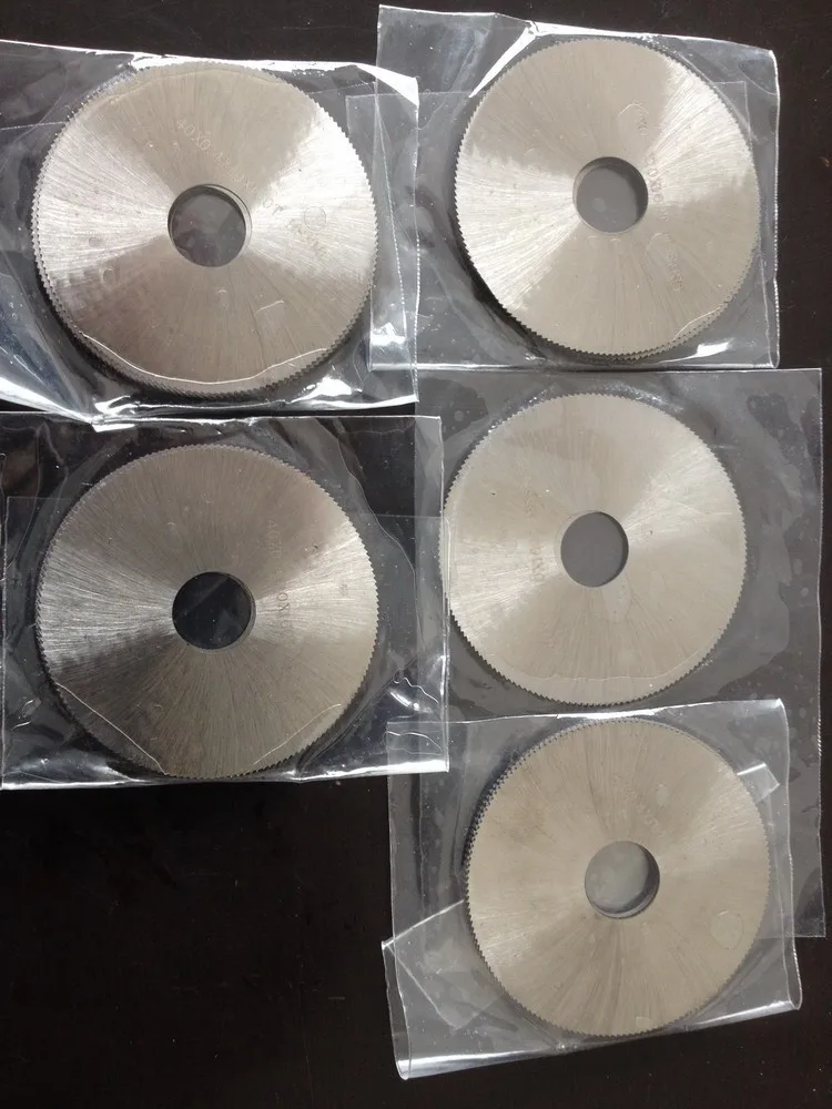 100 шт. hss W6Mo5Cr4V2/DM05/M2 40*16*0,25/0,30/0,40 мм Мини дисковая пила для резки лезвия для золото/серебряные ювелирные изделия для резки