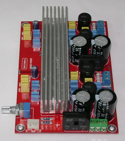TDA8920 BTL 2,0 панель канального усилителя(TDA8950 обновление товаров), 200+ 200 Вт Плата усилителя