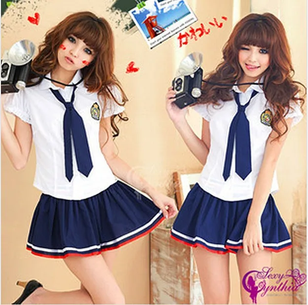 Японская/Корейская школьная форма s Sailor Mavy, рубашка с короткими рукавами и юбка, костюм, школьная форма для школьниц, костюм для старшей школы