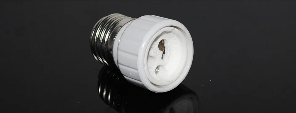 Бренд Foxanon E27 для GU10 Лампа патрон переходник преобразователь белая база лампы преобразователь Светодиодный свет лампы Адаптерный винт гнездо 1 шт./лот