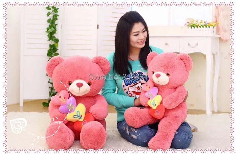 90 см большие размеры Love Teddy Bear плюшевая игрушка медведь плюшевая кукла подарок для девочек оптовые и розничные продажи
