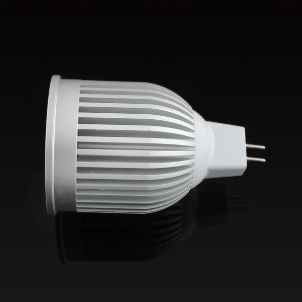 Бесплатная доставка LED 12 В AC/DC MR16 GU5.3 светодиодный прожектор лампа 9 Вт удара свет поддержка затемнения 10 шт./лот
