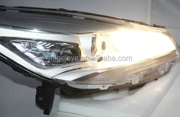 2013- год для FORD KUGA светодиодные полосы головы лампы с проектором объектив хромированный корпус PW