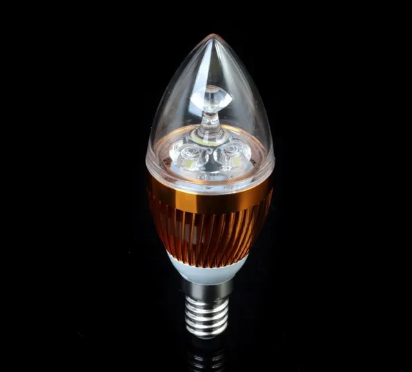 Высокая мощность! 3x3 Вт/9 Вт E14 свет свечи 35mil 800lm AC85-265V теплый белый/холодный белый CE и rohs Бесплатная доставка/Гонконг