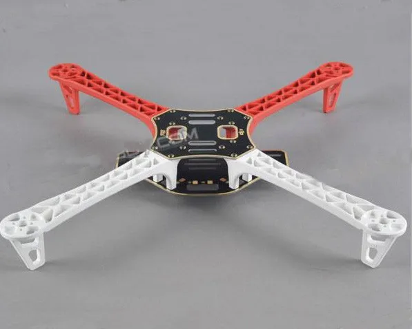 F450 планера FlameWheel рама для квадрокоптера белый/красный Поддержка KK MK MWC