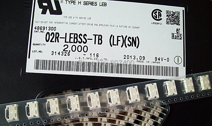 02r-lebss-tb (LF) (sn) CONN Женский Заголовок 2pos SMD Инструменты для наращивания волос терминалы жилья 100% новое и оригинальное части 02r-lebss-tb