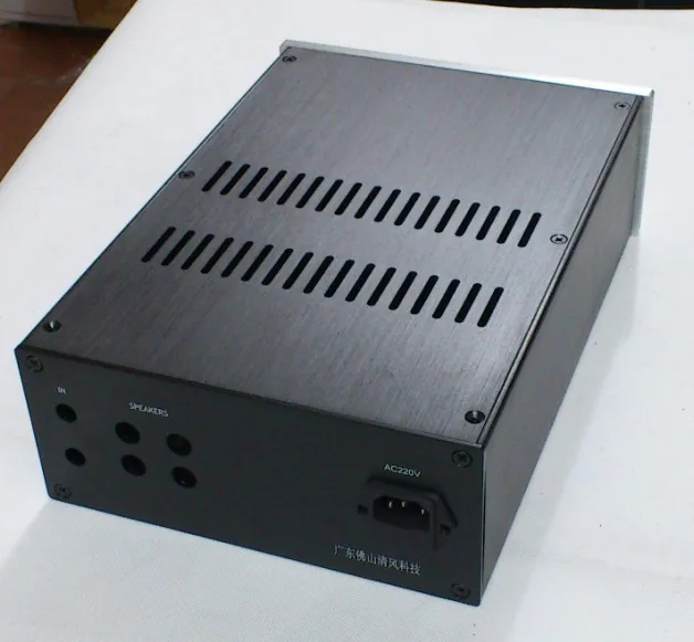 JC229 Полный алюминиевый усилитель мощности шасси/amp Корпус/Усилитель чехол/блок питания DIY