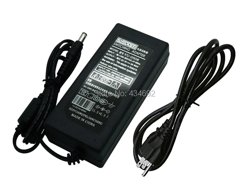 DC5V 8A переключение Питание адаптер переменного тока AC110V~ 265 V Вход с US/UK/EU/AU разъем Мощность Шнур