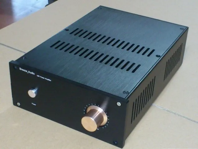 Jc299 Полный алюминиевый Мощность AMP шасси/AMP Корпус/усилитель случай/БП коробка DIY