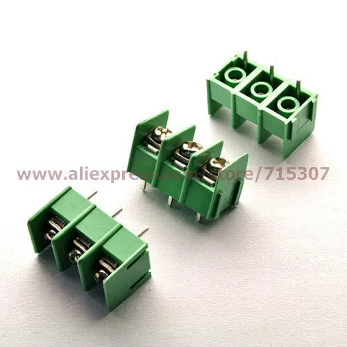 Phiscale 5 шт. pcb Клеммные колодки 7.62 мм 7pin 300 В 20A