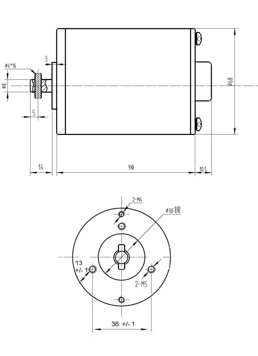 MY6812 Dc 100w 24 v/высокоскоростной мотор, небольшой Электрический мотор-щетка для скутера