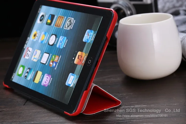 KISSCASE три раза Стенд кожаный флип чехол для IPad Mini 1 2 3 защитный чехол Аксессуары для планшетов полный защитный чехол с петлей