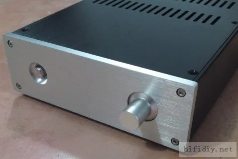 L2207 полностью алюминиевый усилитель мощности шасси/AMP корпус/корпус PSU коробка DIY