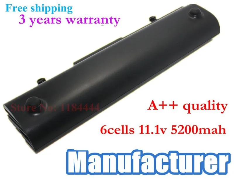 5200 мАч аккумулятор для ноутбука Asus Eee PC 1005 1001HA 1001 P 1001PX 1005HA-H 1005HA-EU1X 1101HA 1101HGO 1001PX-BLK003X черный