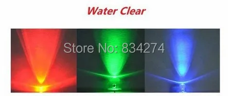 5 мм rgb СВЕТОДИОДНЫЕ ДИОДЫ 4 штырьковый общий анод/катод с водой прозрачный/диффузид