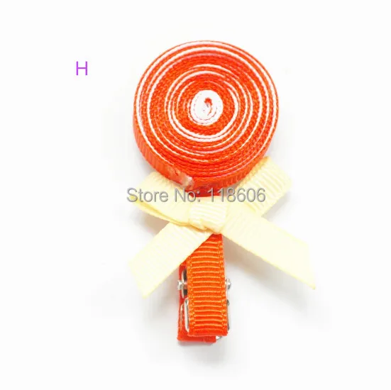 cute Lollipop ribbon sculpture hair bow for Kids 9.jpg