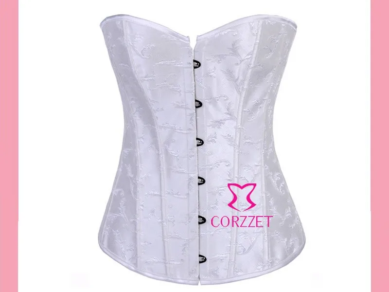 Задний Добби сексуальный Overbust Corpete Corseletes Corselet женские бюстье и корсеты Топ для формирования тела, для похудения талии тренажер