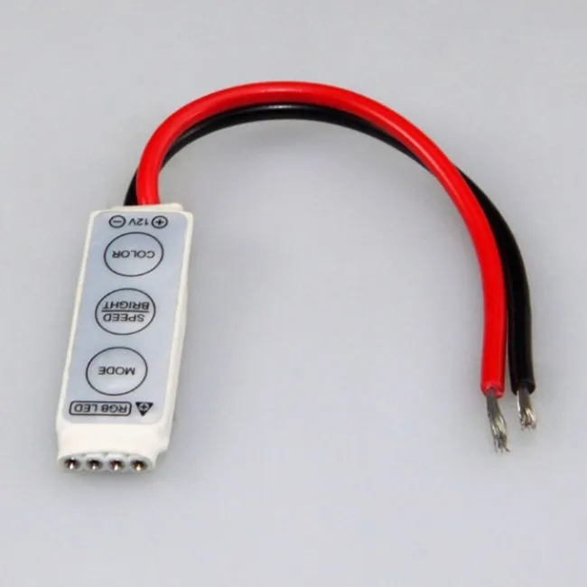 Новинка, 5 шт./лот мин 3key Панели управления rgb 12V 72 Вт светодиодный ленты контроллер PWM 256 для светодиодный светодиодные полосы света Яркость диммер