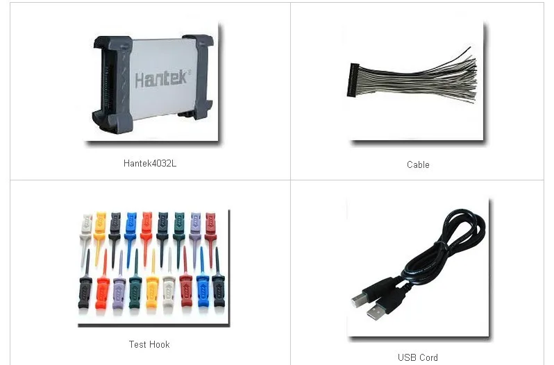 Выпуск Hantek LA4032L PC USB анализатор виртуальной логики 32CH пропускная способность 150 МГц LA-4032L в продаже Hantek 4032L