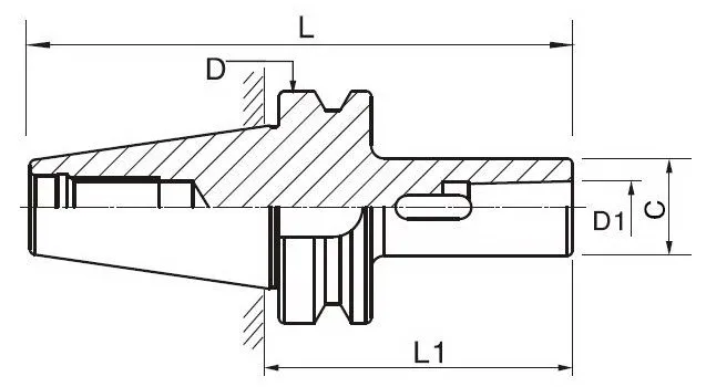 BT40-MTA2-60 Моза конус рукава Toolholder системы работы на фрезерные станки с ЧПУ