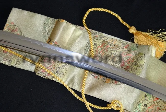 1095 высокоуглеродистой стали глины закаленное японских самураев KOGARASU Мару меч