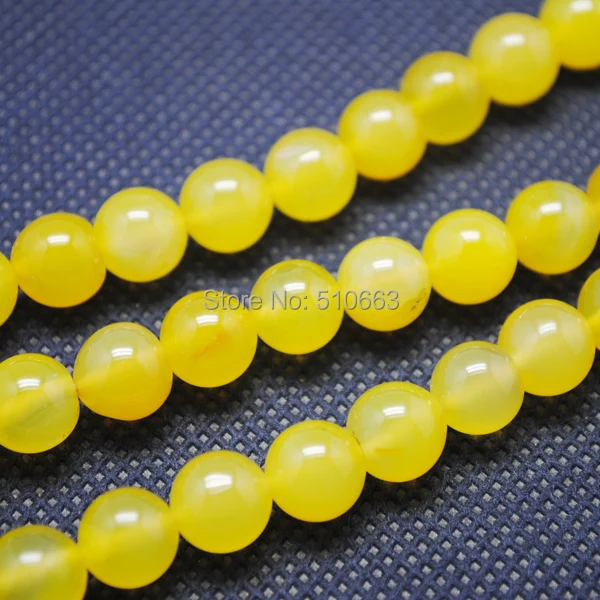 144 шт./лот, природа желтый agatee шарик, для Шамбала браслет, Талисманы Jewelry Размеры: 8 мм