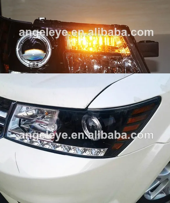 Для Dodge Journey JCUV светодиодный полосная фара с биксеноновым объективом проектора 2009- года