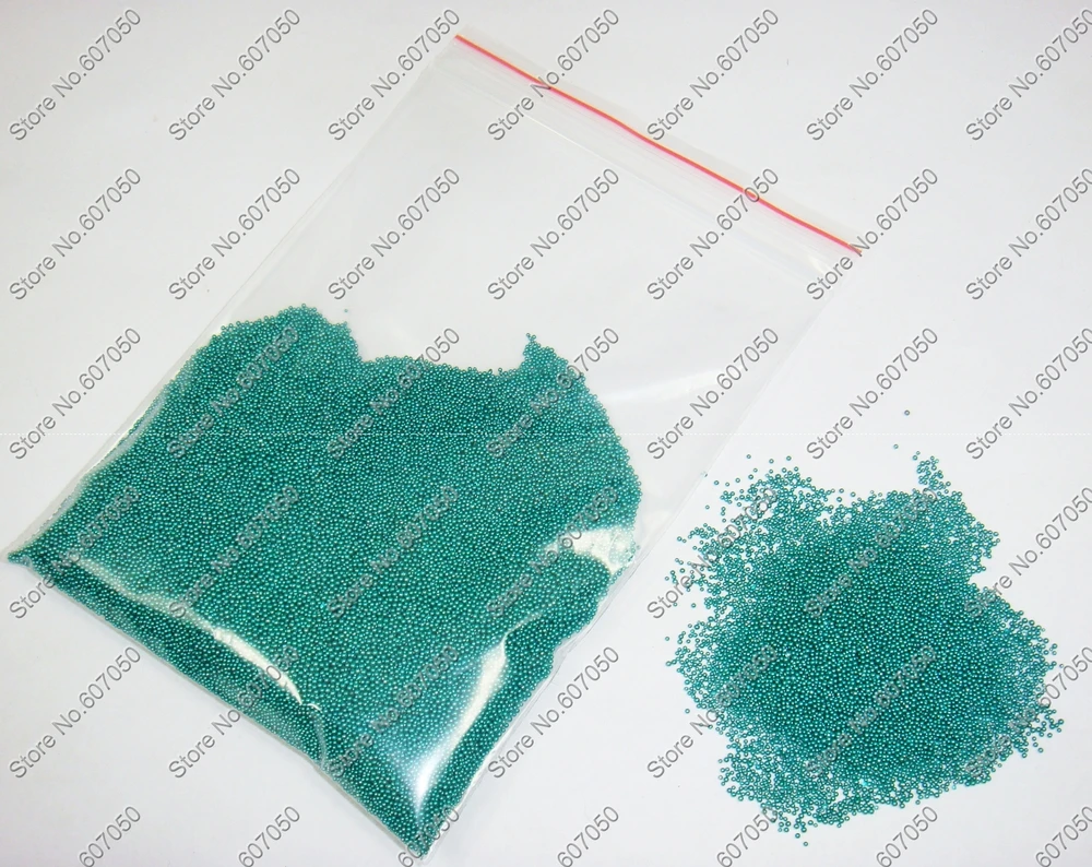 Shipping-50g/сумка сине-зеленые мини-бусины маленький жемчуг для DIY Nail Art