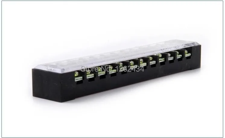 Клеммные блоки TB-1512(15A 12 P) Патч-панель проводка ряд распределительная коробка