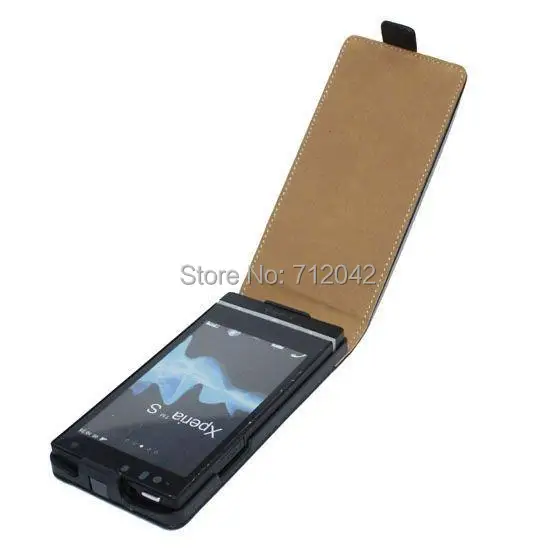 Чехол-книжка из натуральной кожи OEEKOI для sony Xperia S LT26i/Sola MT27i/ion LT28i с магнитной защелкой