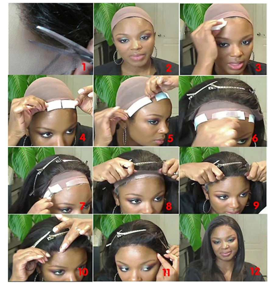 Grade 7a Kinky Curly Wig Mongolian Kinky Curly Lace Front Wig