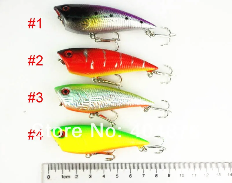 Искусственные приманки ловли карпа 67 мм crankbait Поппер Крючки Блесен(po020) 6,7 см 7,5 г 6# крюк снасти Миноу наживка два взял
