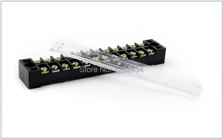 Клеммные блоки TB-1512(15A 12 P) Патч-панель проводка ряд распределительная коробка