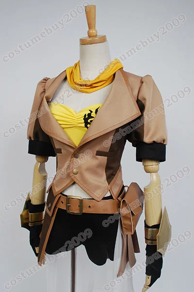 RWBY Yellow Trailer Yang Xiao Long Cosplay Costume Outfits9.jpg