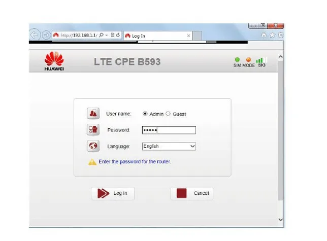 Huawei B593s-12 4 аппарат не привязан к оператору сотовой связи FDD 800/900/1800/2100/2600 МГц Мобильный маршрутизатор/шлюз