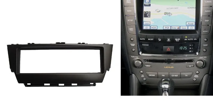 Din CD DVD стерео аудио панель для Lexus IS300 радио Панель IS 300 установка в тире установка приборная панель