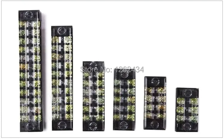 Клеммные блоки TB-1512(15A 12 P) Патч-панель проводка ряд распределительная коробка