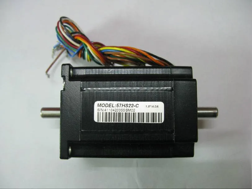 Двухфазный шаговый двигатель Leadshine 57HS22-A(одноосный)/57HS22-C(двухосный) 2.2нм