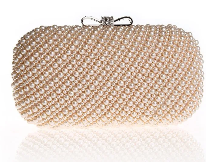 Прямые продажи, горячая распродажа, Minaudiere, дневной клатч с бантом, Bolsas, сумки, Bolsos, Роскошный Жемчужный клатч, сумка для банкета, вечерняя сумочка